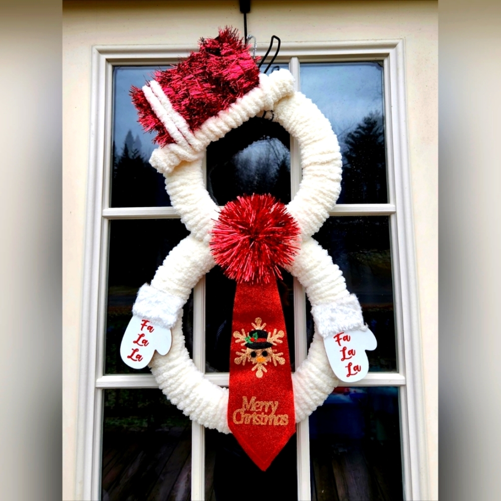 Homemade Snowman